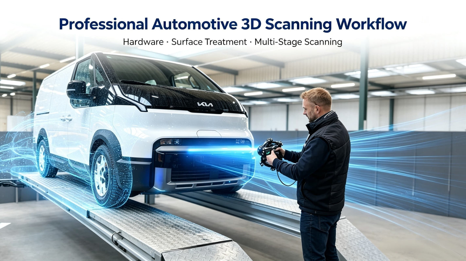 Professional Car 3D Scanning Workflow & Techniques